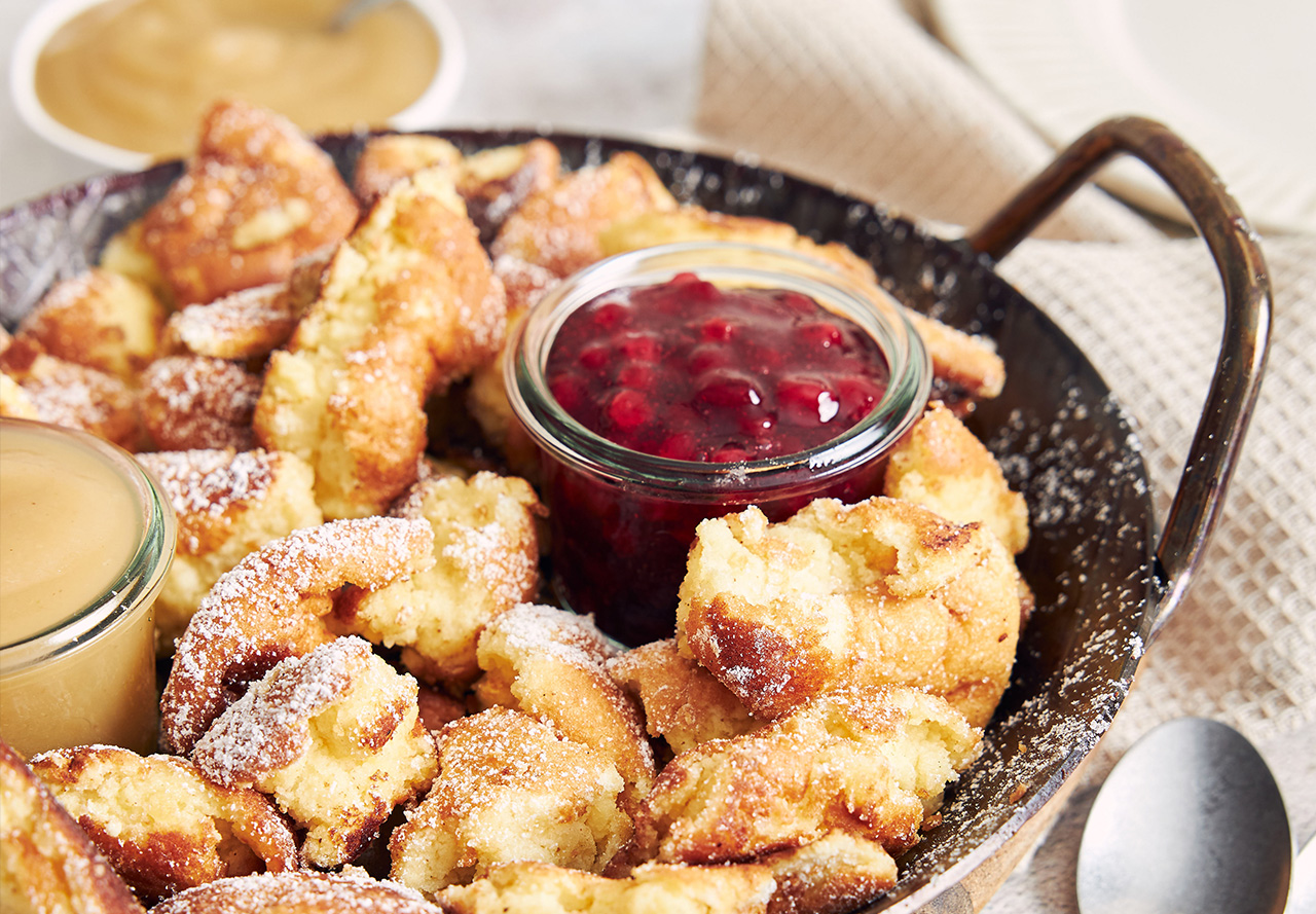 Kaiserschmarn De Luxe im Motel Isar Cafe in Landau an der Isar